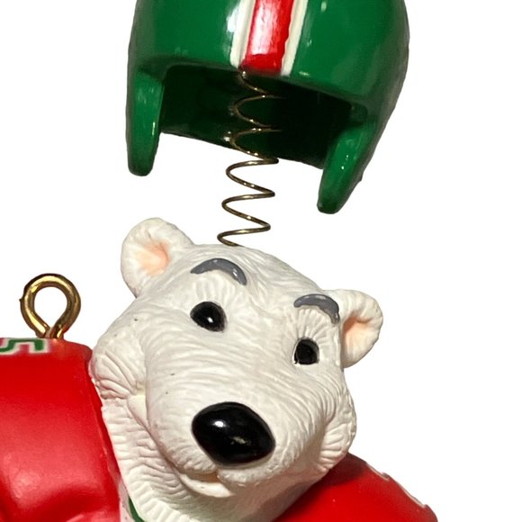 Carlton Cards Gridiron Greetings Football Folly Christmas Ornament - Picture 5 of 9